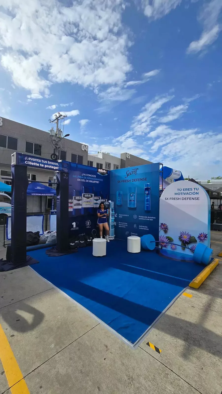 zona-experiencia-stand-gillette-secret-evento-fitness